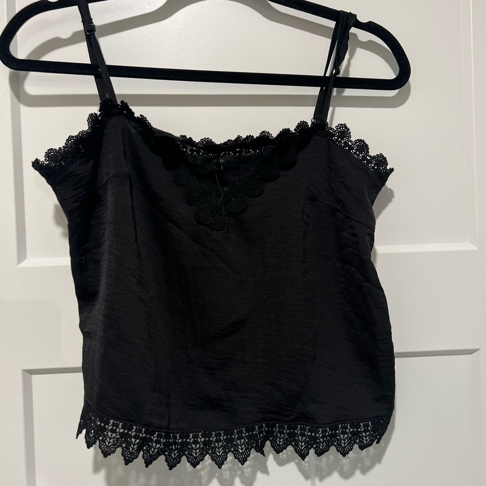 Lace tank top